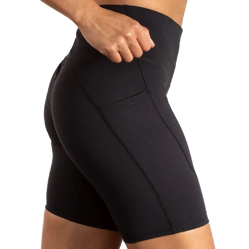 Spark 8" Short Tight | Black