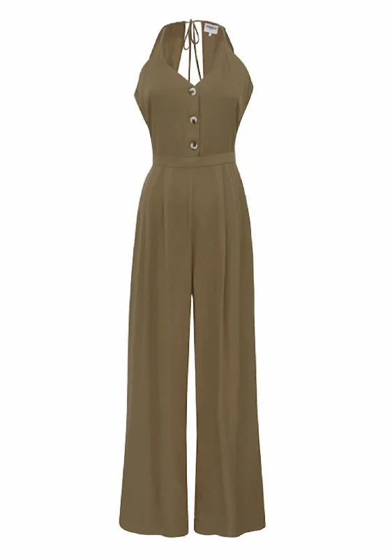 Palma Jumpsuit In Kaki