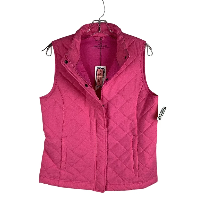 Vest Puffer & Quilted By Vineyard Vines In Pink, Size: S